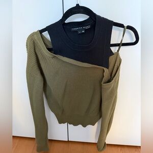 Veronica Beard off the shoulder sweater